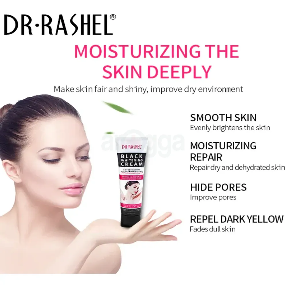 Dr Rashel Black Whitening Cream For Body & Private Parts with Collagen  