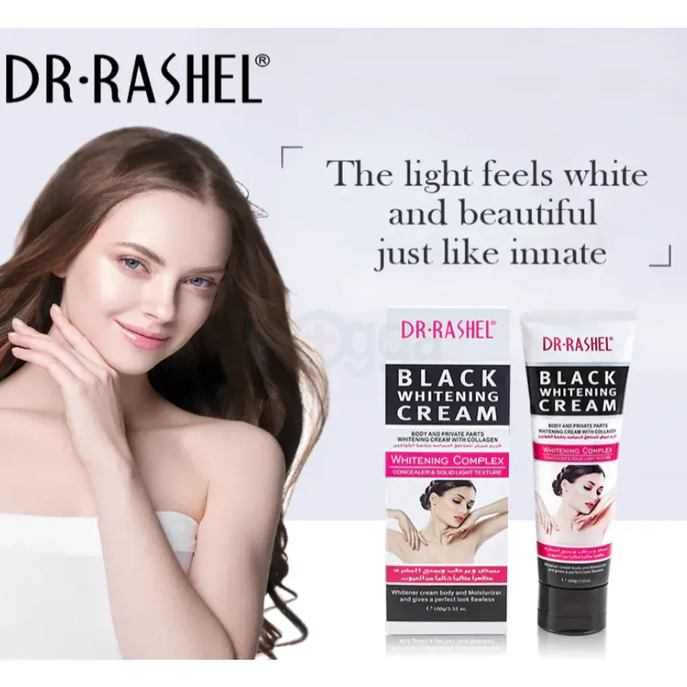 Dr Rashel Black Whitening Cream For Body & Private Parts with Collagen  