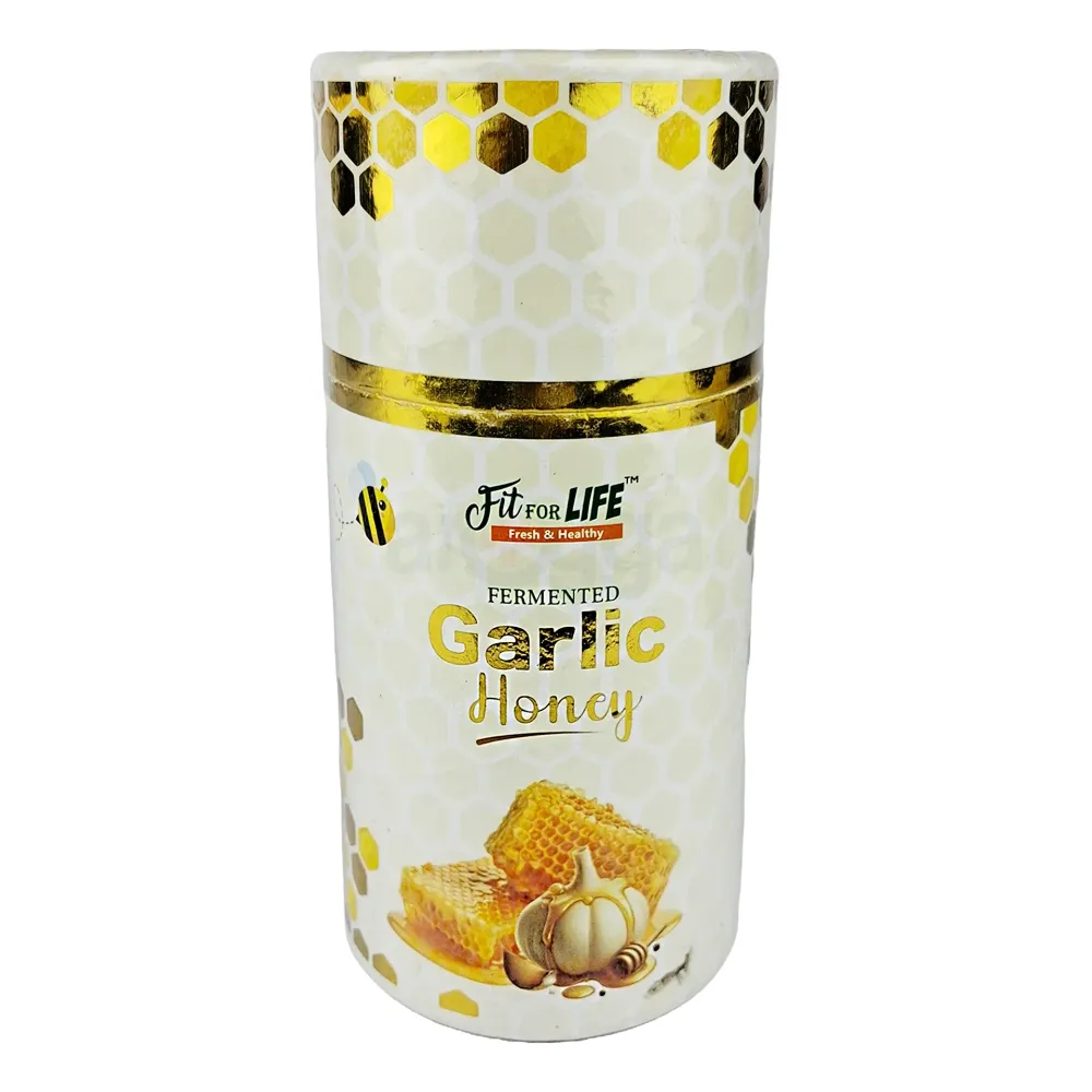 Fermented Garlic Honey – গাঁজানো রসুন-মধু  