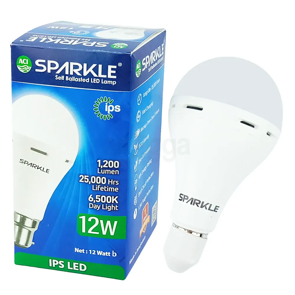 Sparkle ACI AC/DC LED Bulb 12watt  