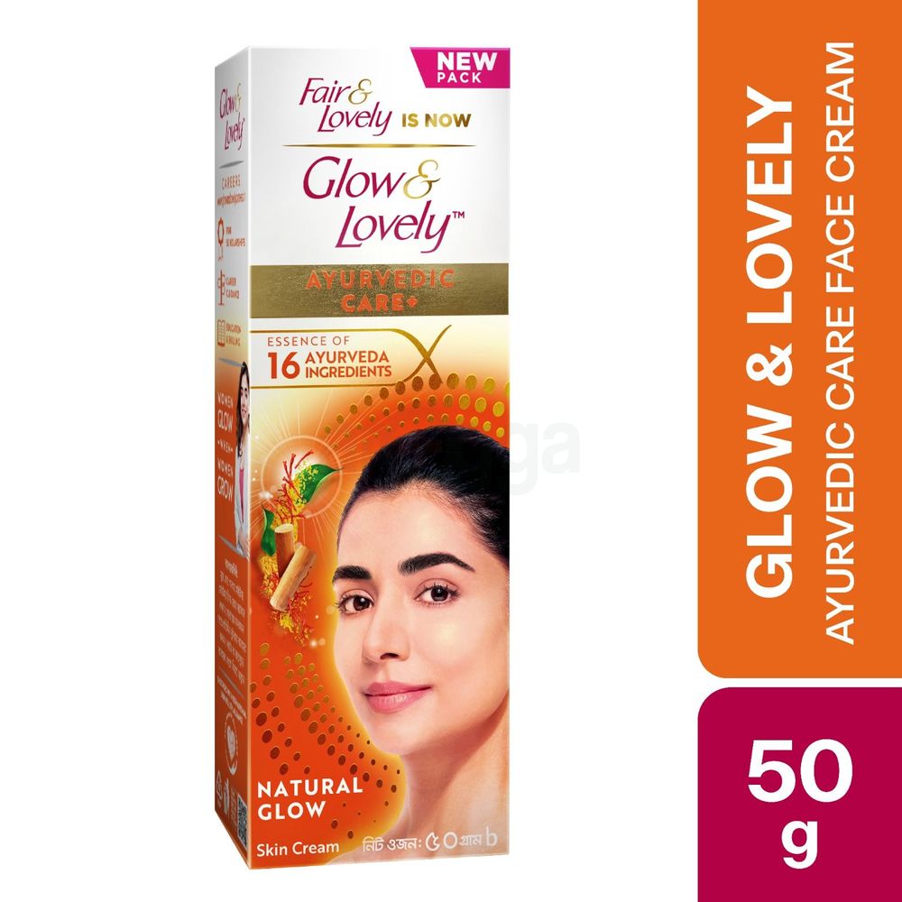 Glow and Lovely Cream Ayurvedic Care 50g  