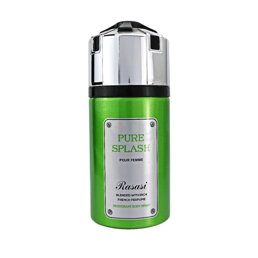 Rasasi Pure Splash Deodorant Body Spray for Women  