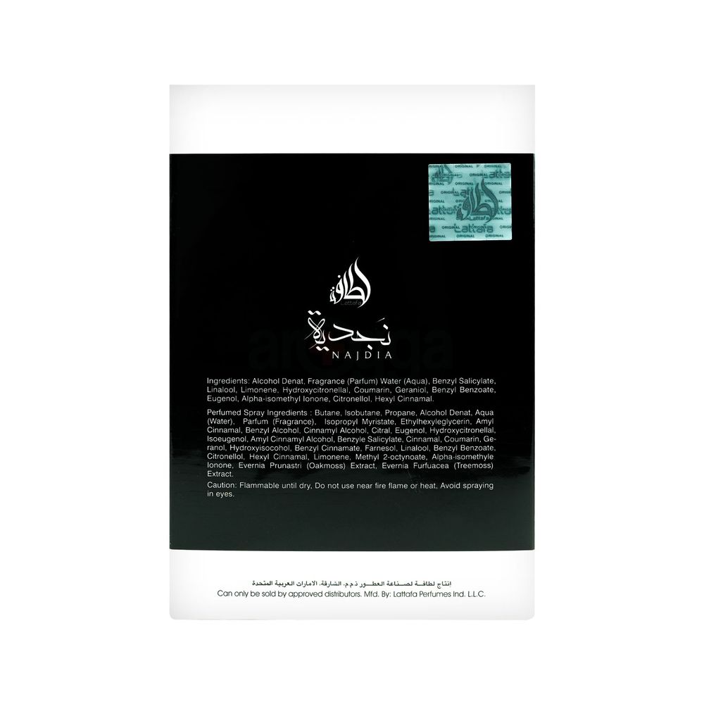 Lattafa Najdia EDP Natural Perfume for Men & Women  