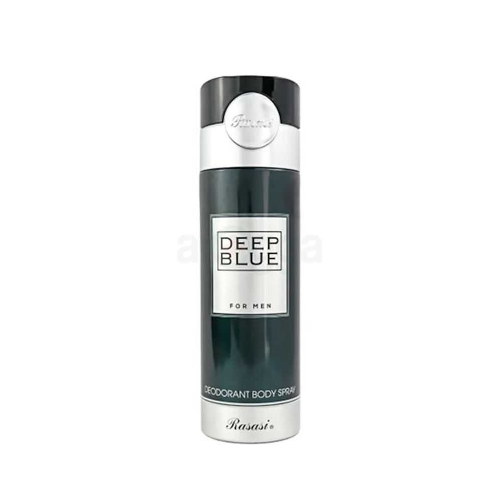 Rasasi Deep Blue Deodorant Body Spray for Men  