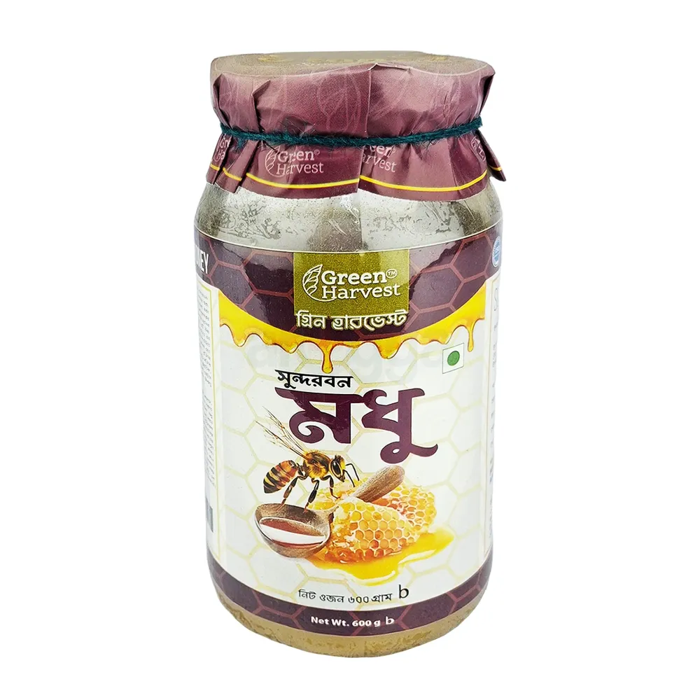Green Harvest Sundarban Honey – সুন্দরবনের মধু 600g  