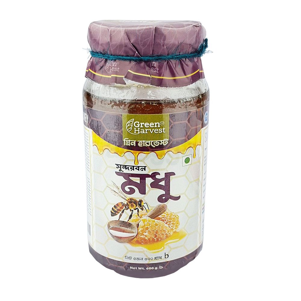 Green Harvest Sundarban Honey – সুন্দরবনের মধু 600g  