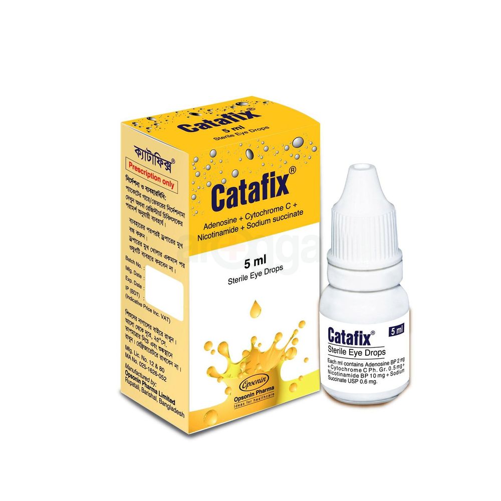 Catafix (2 mg+0.5 mg +0.6 mg+10 mg)/ml Eye Drop