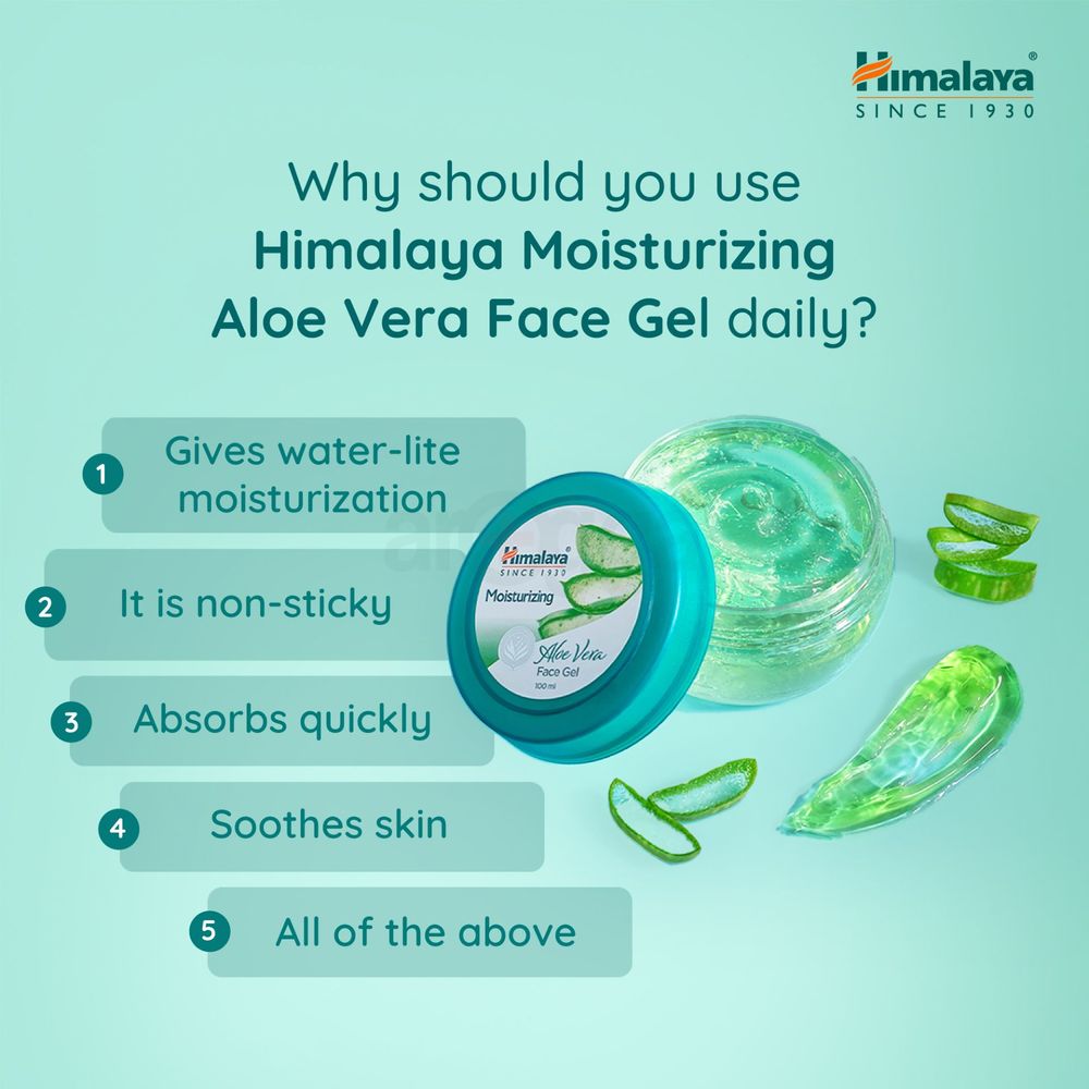 Himalaya Moisturising Aloe Vera Face Gel  