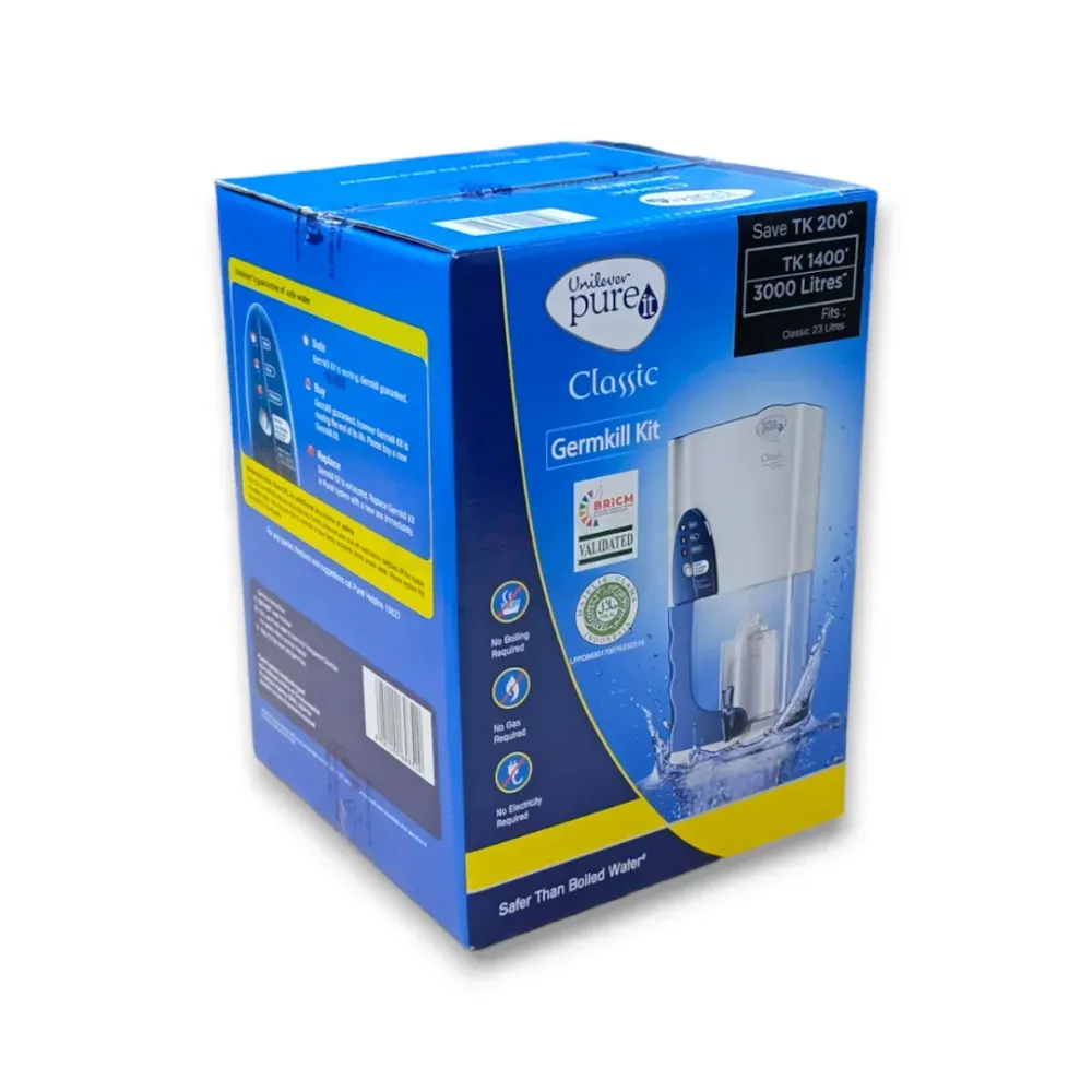 Pureit Classic Germ Kill Water Purifier Kit 3000L  
