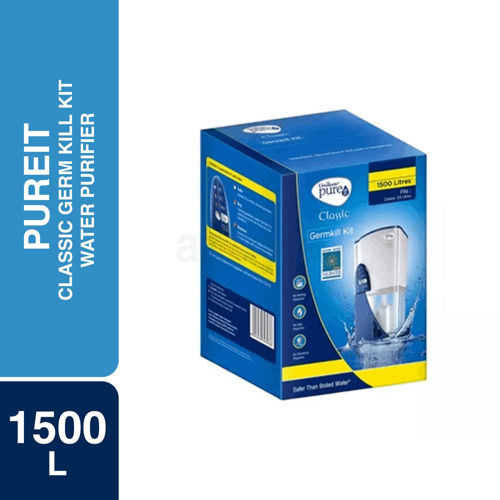 Unilever Pureit Classic Germ Kill Kit 1500L (Water Purifier)  