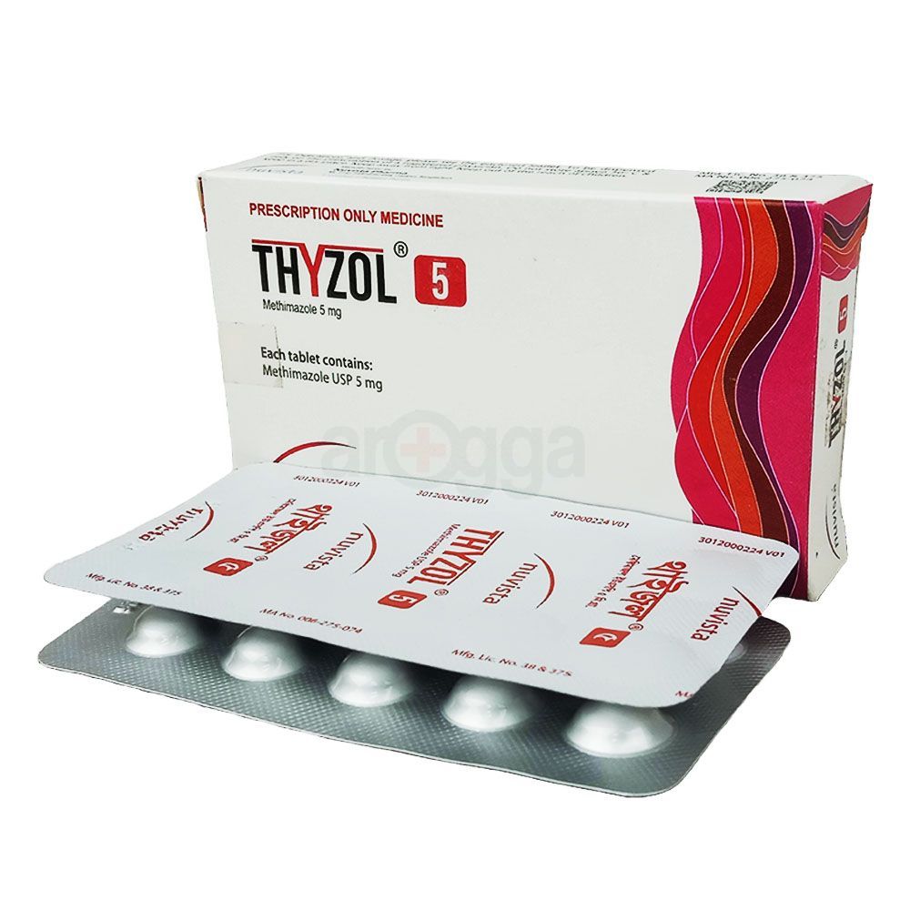 Thyzol 5mg tablet