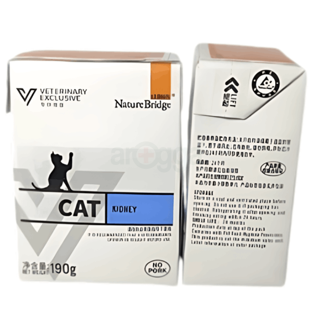 NatureBridge Complete Prescription Wet Food for Cat Kidney 190gm
  