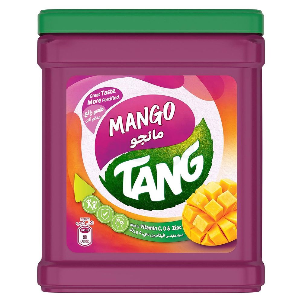 Tang Mango Flavoured Instant Drink Powder 2kg Jar	  