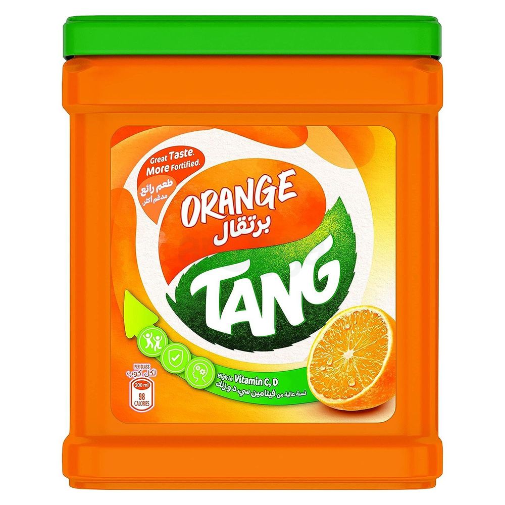 Tang Orange Flavoured Instant Drink Powder 2kg Jar	  