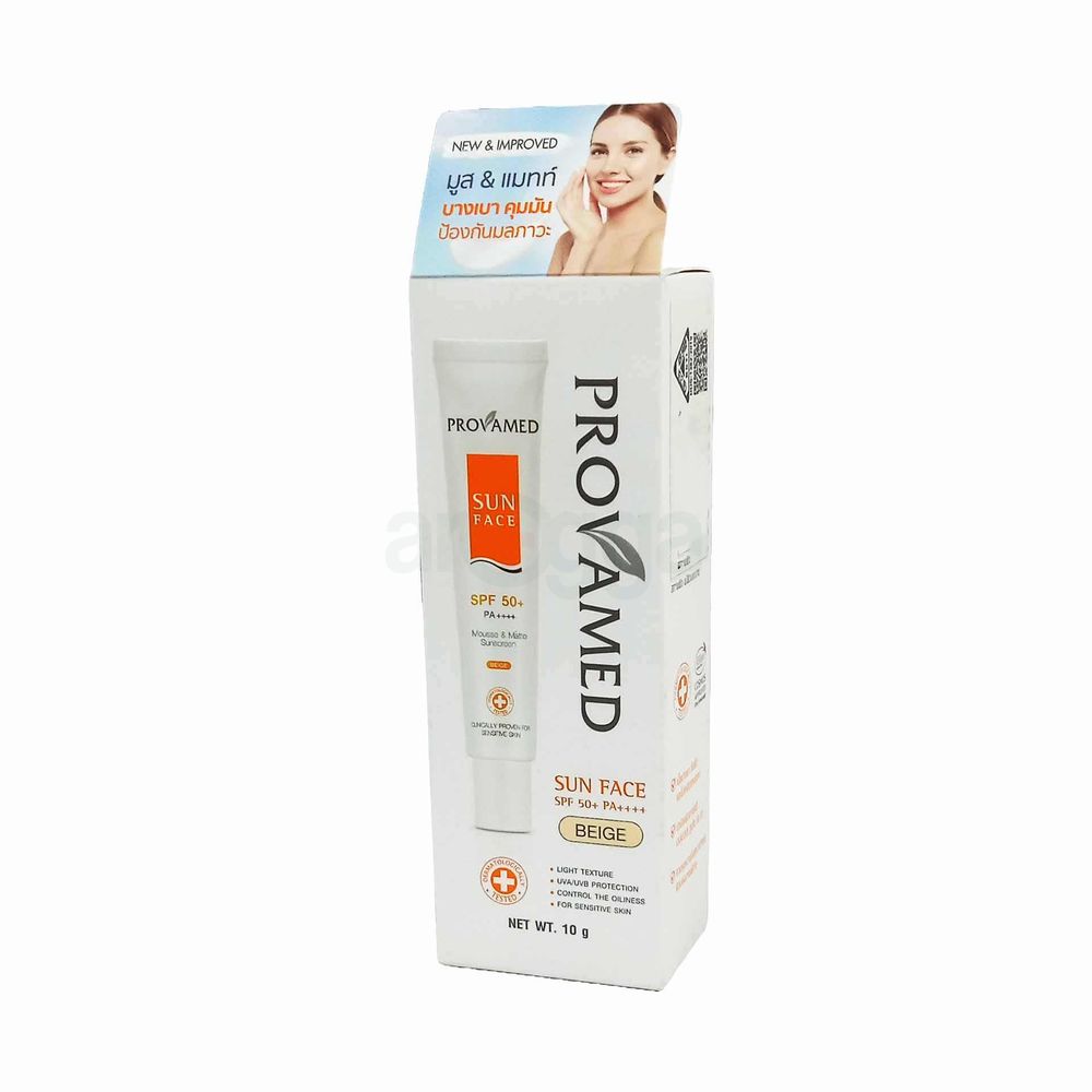 Provamed Sun Face SPF-50+ (Beige) 10gm  