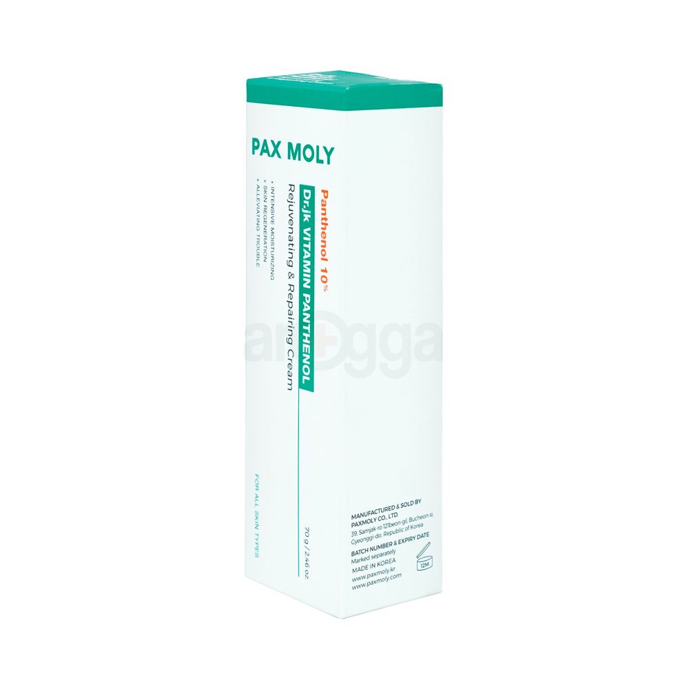 Pax Moly Dr. jk Vitamin Panthenol 10% Rejuvenating & Repairing Cream for All Skin Type  