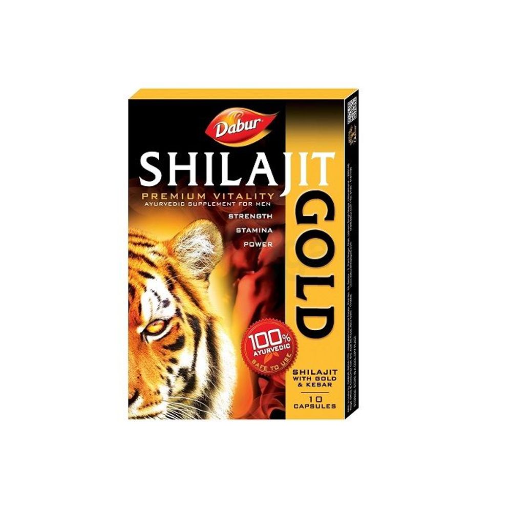 Dabur Shilajit Gold 10 pcs(2 pcs Free)  