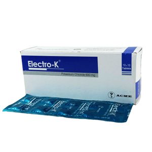 Electro K 600mg Tablet