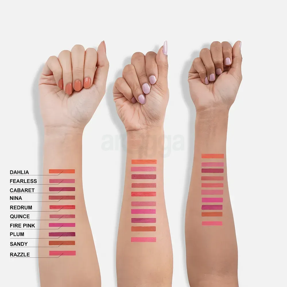 Lily Semi Matt Liquide Lipstick- Quince 106  