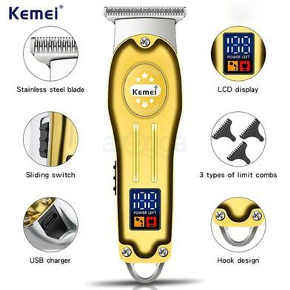 Kemei KM-678 Professional Hair Trimmer & Clipper for Men  