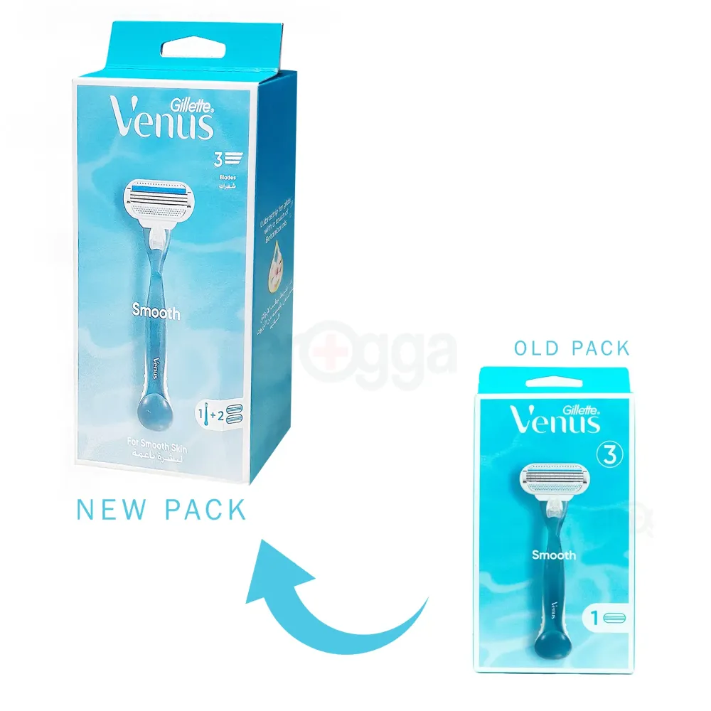 Gillette Venus Smooth 3 Blade Razor  