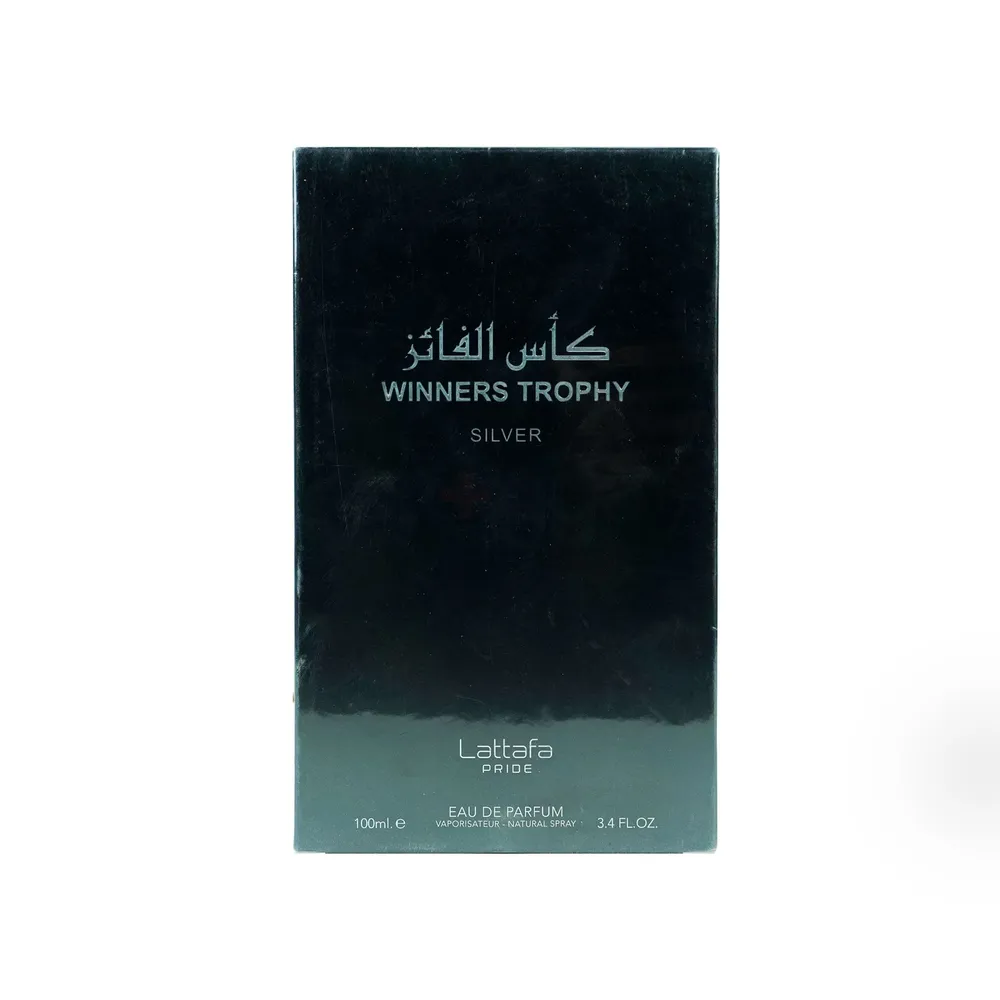 Lattafa Al Khas Winners Trophy Silver Eau De Parfum for Men & Women  