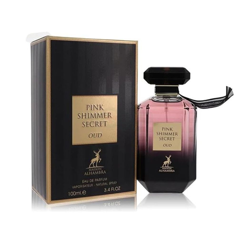 Maison Alhambra Pink Shimmer Secret OUD EDP for Men & Women  