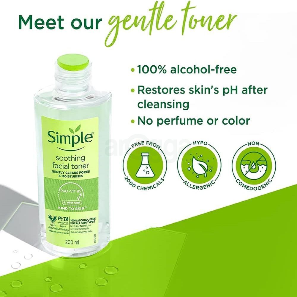 Simple Soothing Facial Toner 200ml  