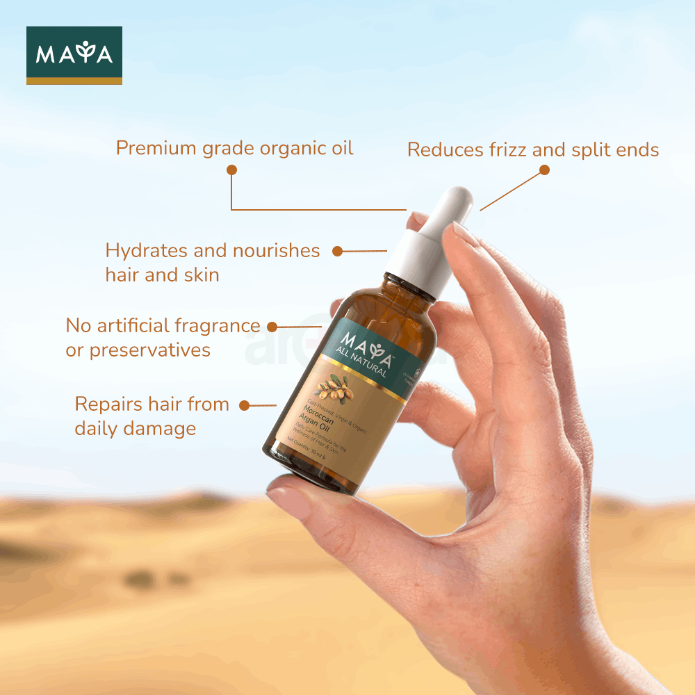 Maya All Natural Moroccan Argan Oil 30ml  