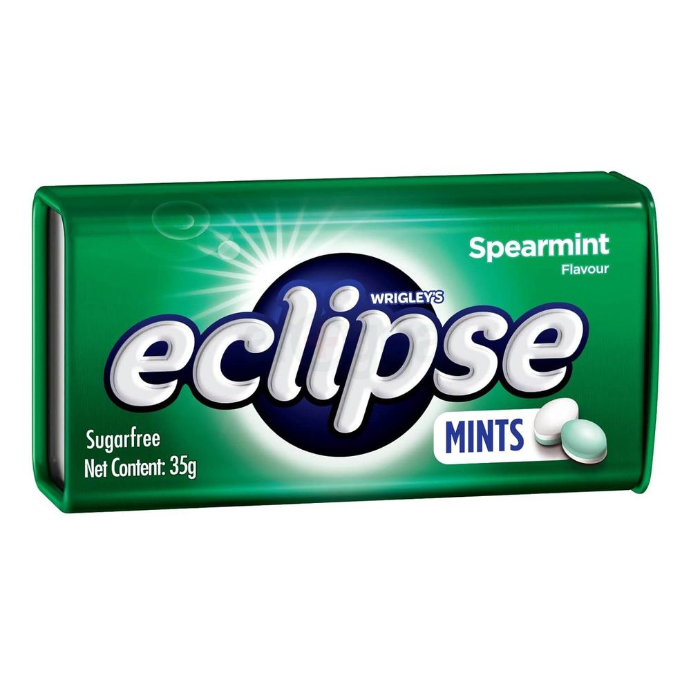 Wrigley's Eclipse Spearmint Sugarfree Mint Tin 35g  chewing_gum