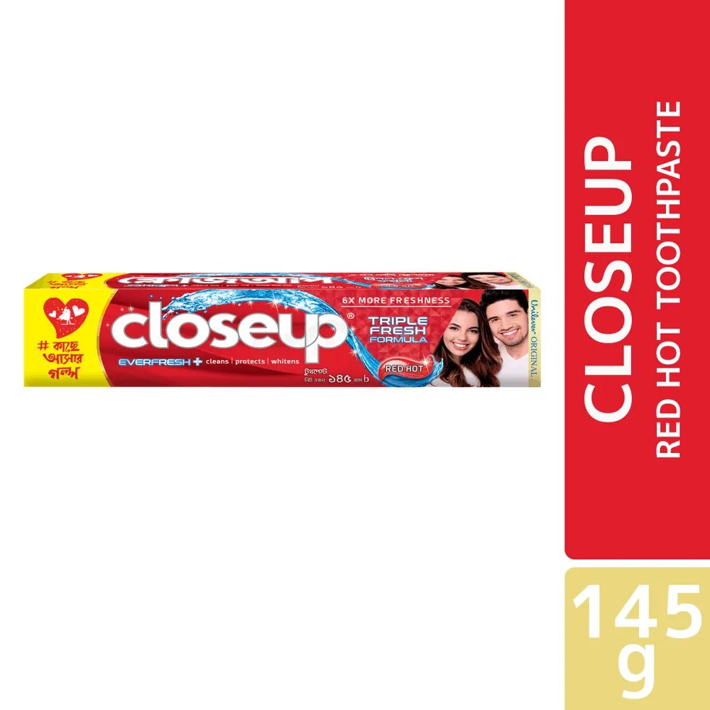 Closeup Toothpaste Red Hot 145g  