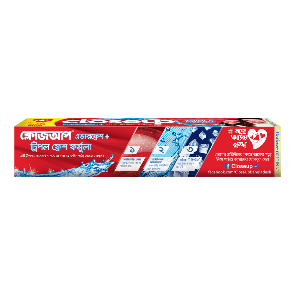 Closeup Toothpaste Red Hot 145g  