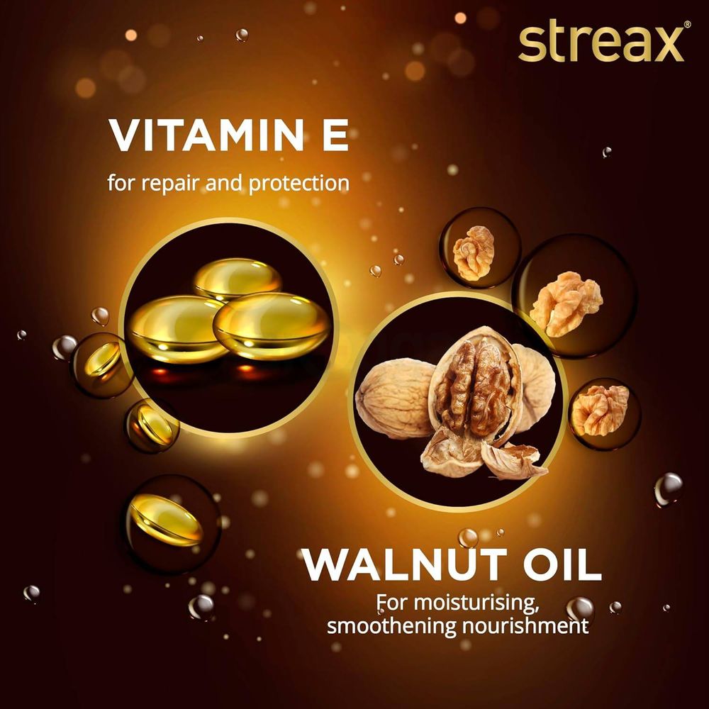 Streax Hair Serum Vitalized With Walnut Oil 115ml  