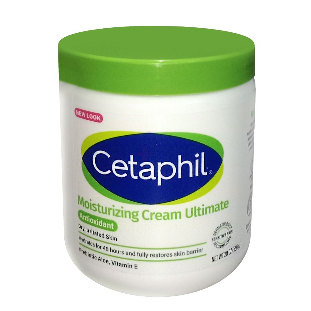 Cetaphil Moisturizing Cream Ultimate Antioxidant Dry irritated Skin 566ml  