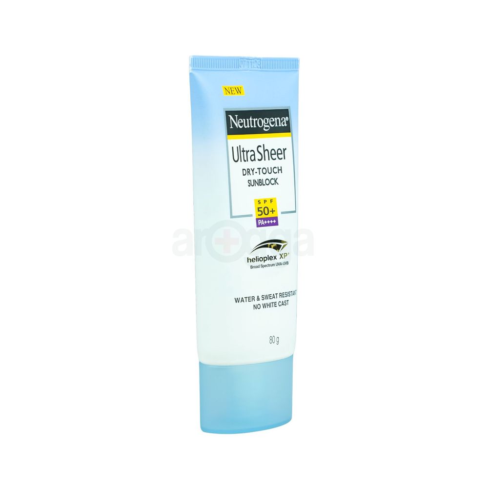 Neutrogena Ultra Sheer Dry Touch Sunblock with SPF 50+ PA ++++ 80g  