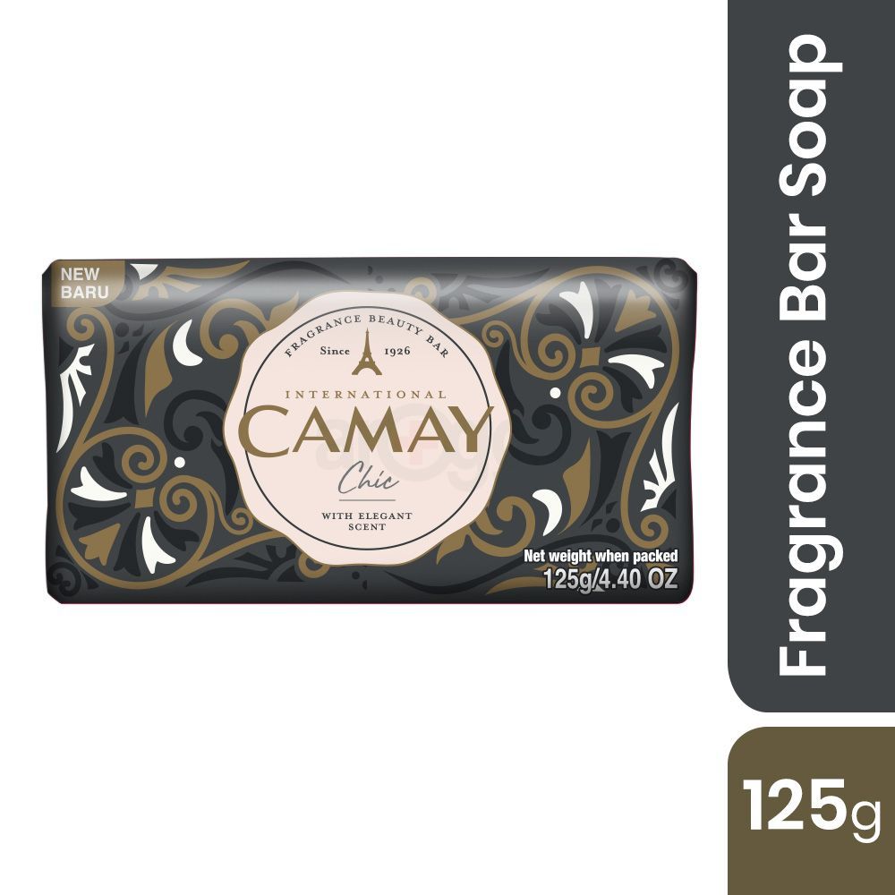 Camay Chic Fragrance Beauty Bar 125gm  