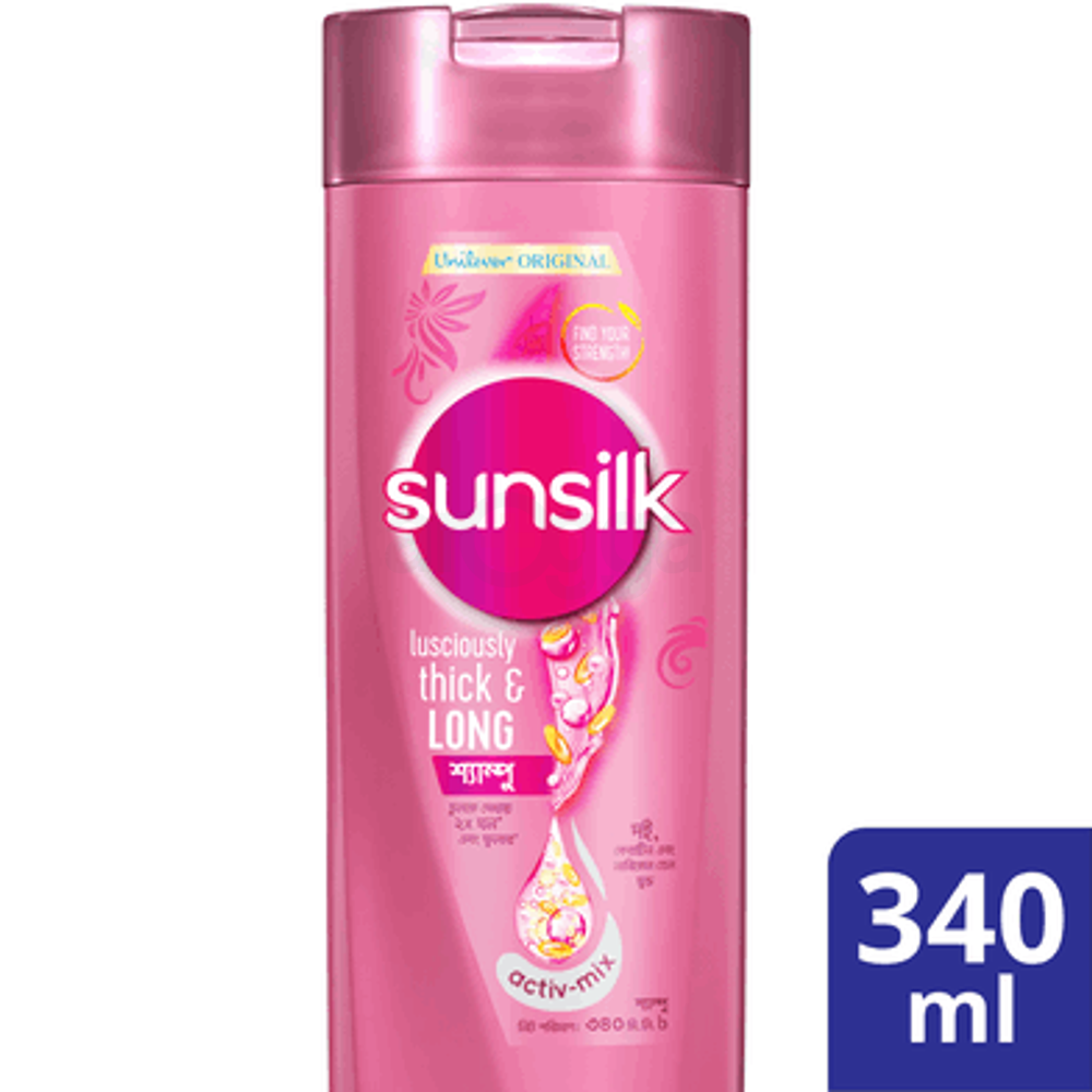 Sunsilk Shampoo Lusciously Thick & Long 340ml  