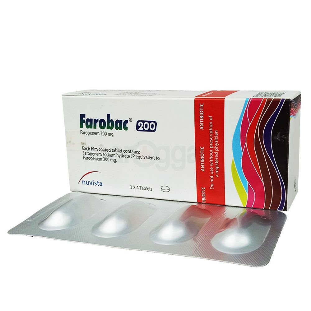 Farobac 200mg tablet