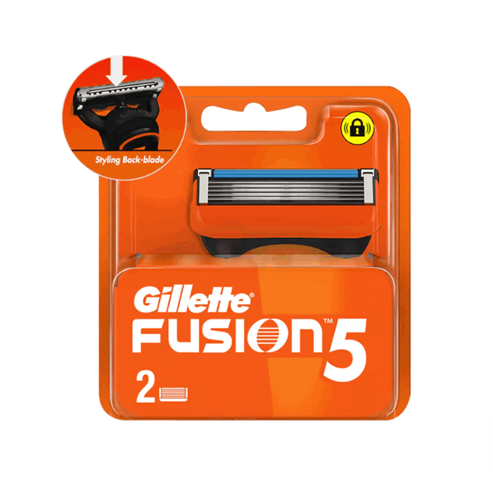 Gillette Fusion Manual Shaving Razor Blades – 2s Pack (Cartridge)  razor_blade