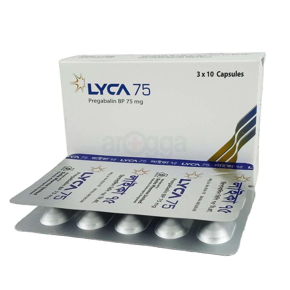 Lyca 75mg Capsule