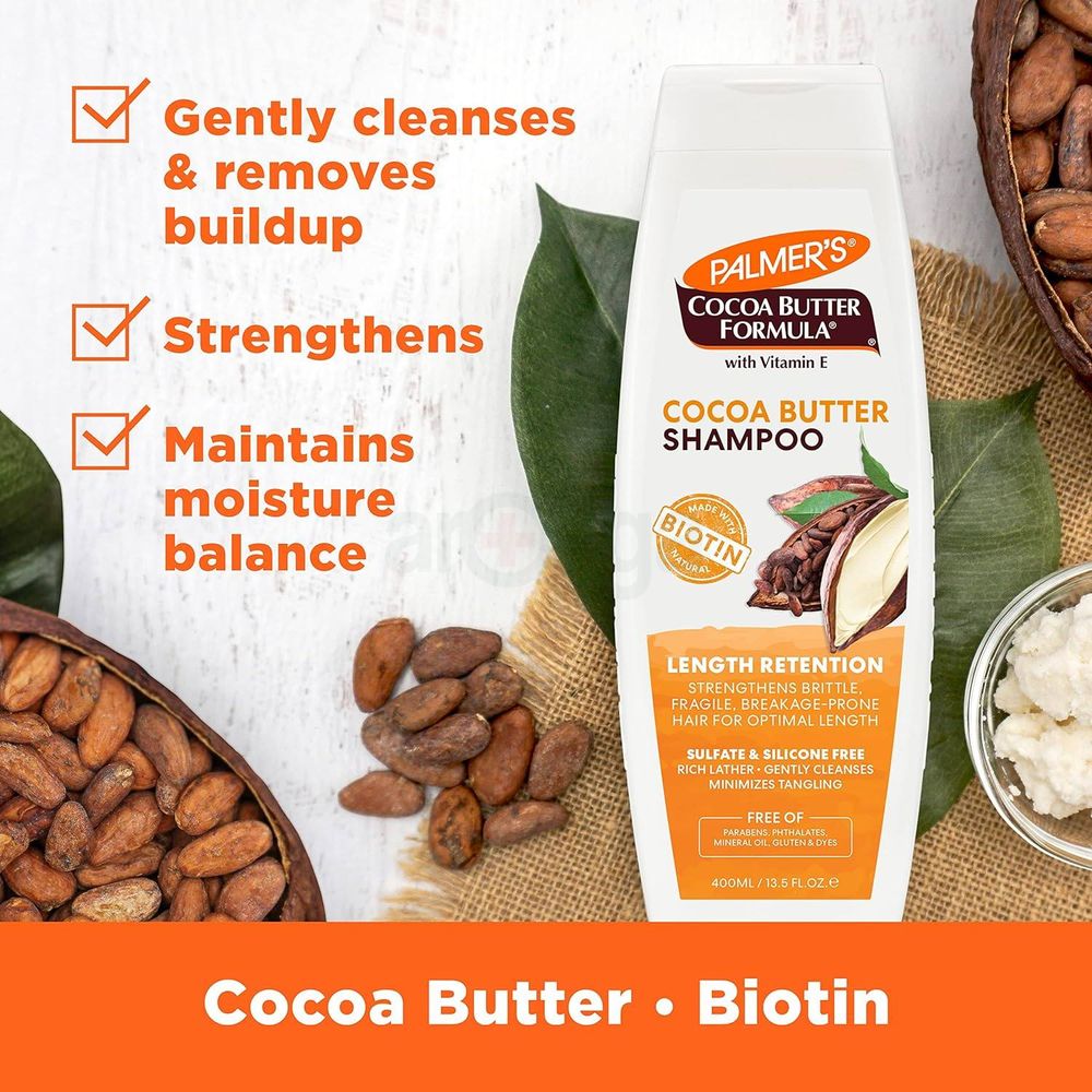 Palmer's Cocoa Butter with Vitamin E Formula Length Retention Shampoo for Breakage-prone Hair  