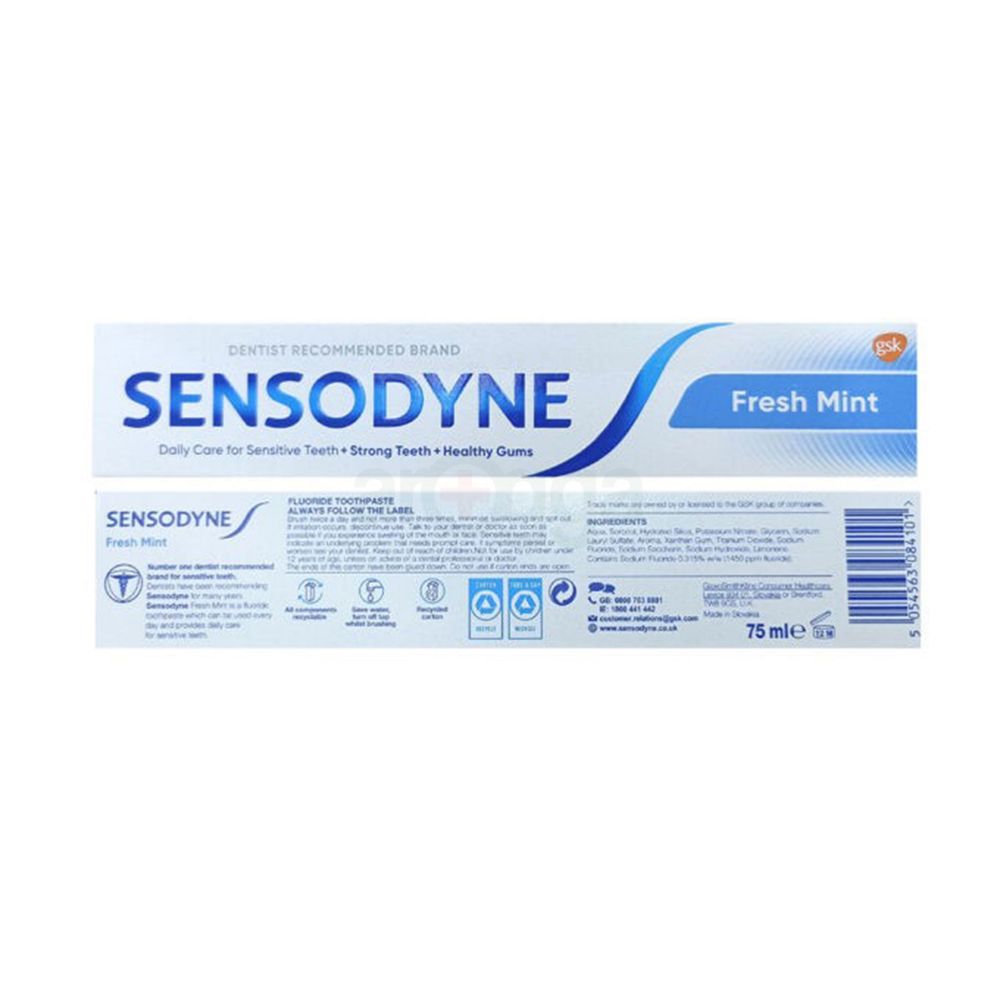 Sensodyne Toothpaste Fresh Mint Daily Care for Sensitive Teeth  
