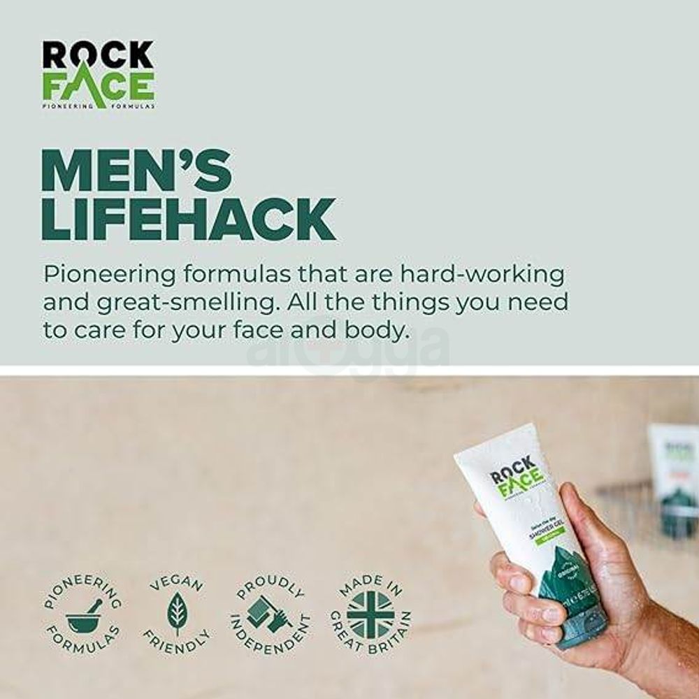 Rock Face Men's Shower Gel Original Citrus Fresh   