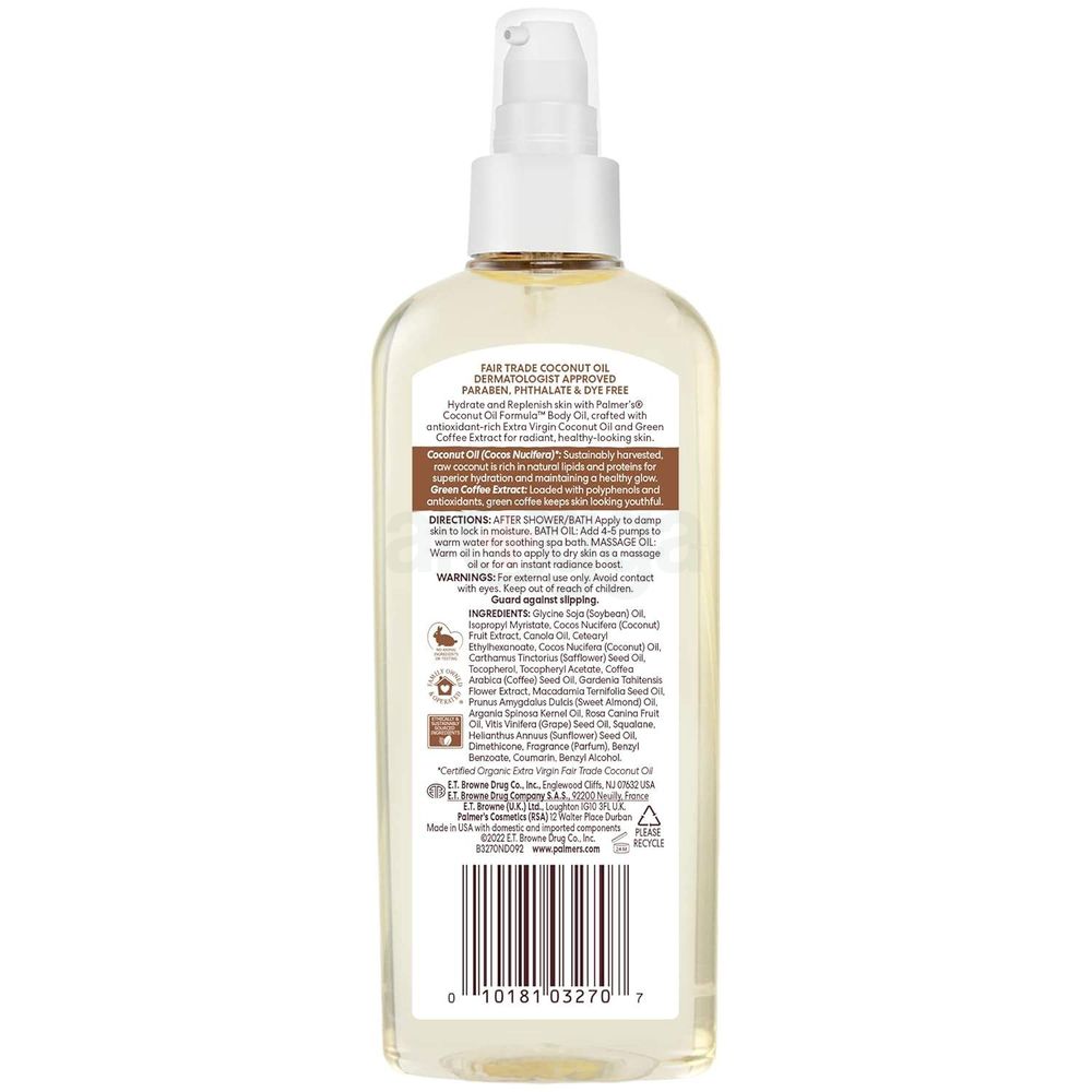 Palmer's Coconut 48 Hour Hydrate Body Oil with Vitamin E  