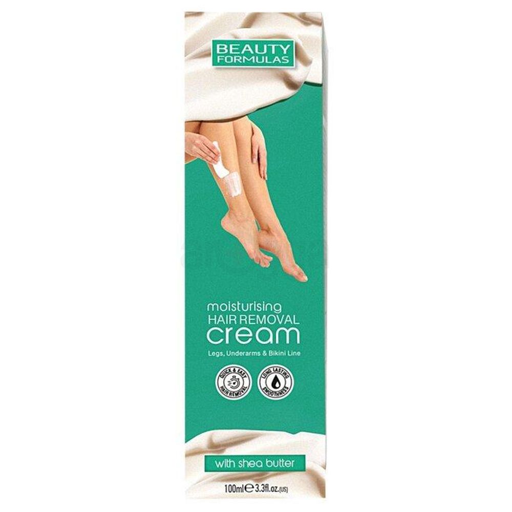 Beauty Formulas Moisturising Hair Removal Cream with Shea Butter  