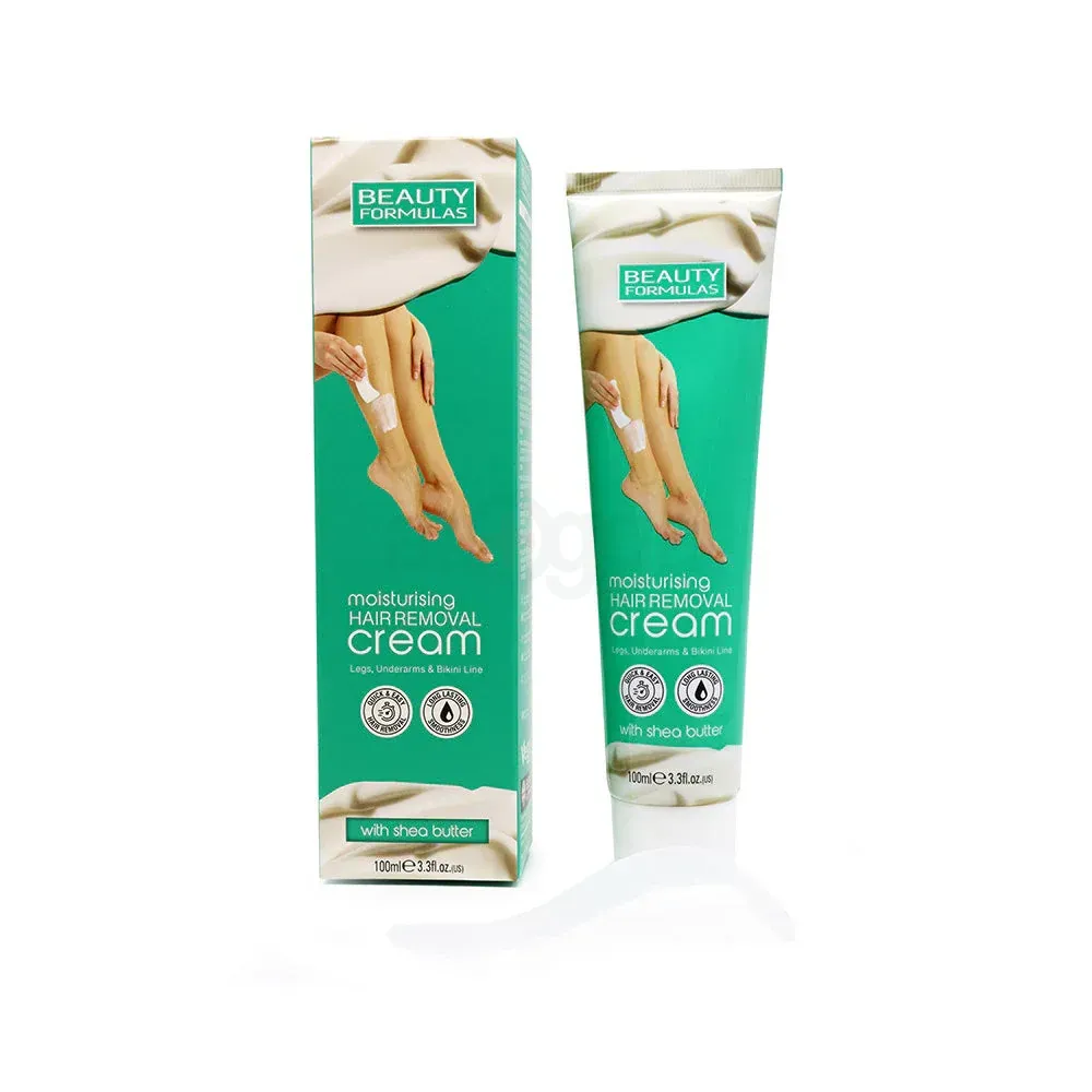 Beauty Formulas Moisturising Hair Removal Cream with Shea Butter  