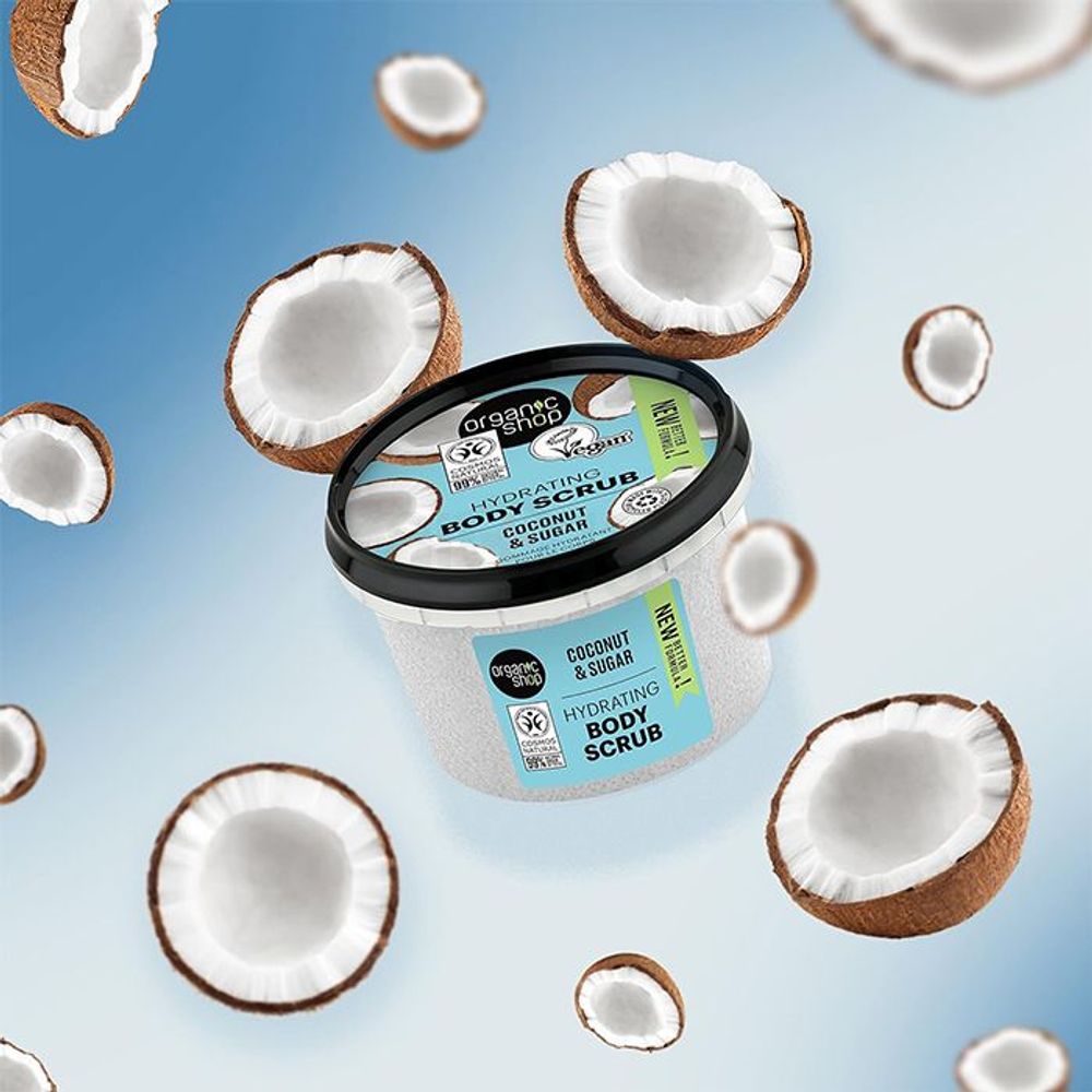 Organic Shop Coconut & Sugar Hydrating Body Scrub  