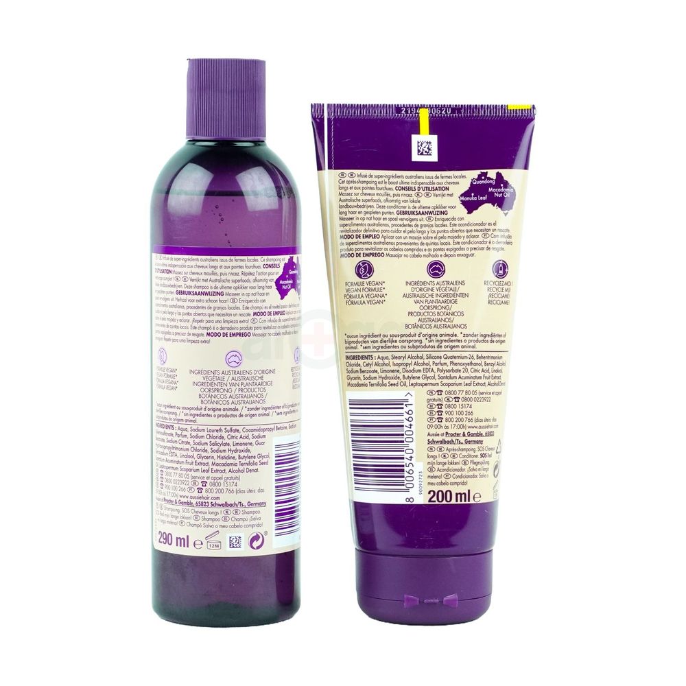 Aussie SOS Save My Long Hair Set ( Shampoo+Conditioner)  