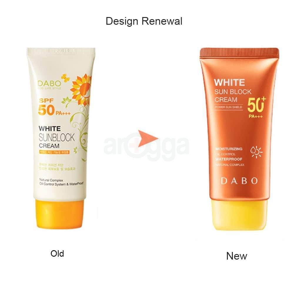 Dabo White Sunblock Cream Power Sun Shield SPF 50 PA+++ 70ml  
