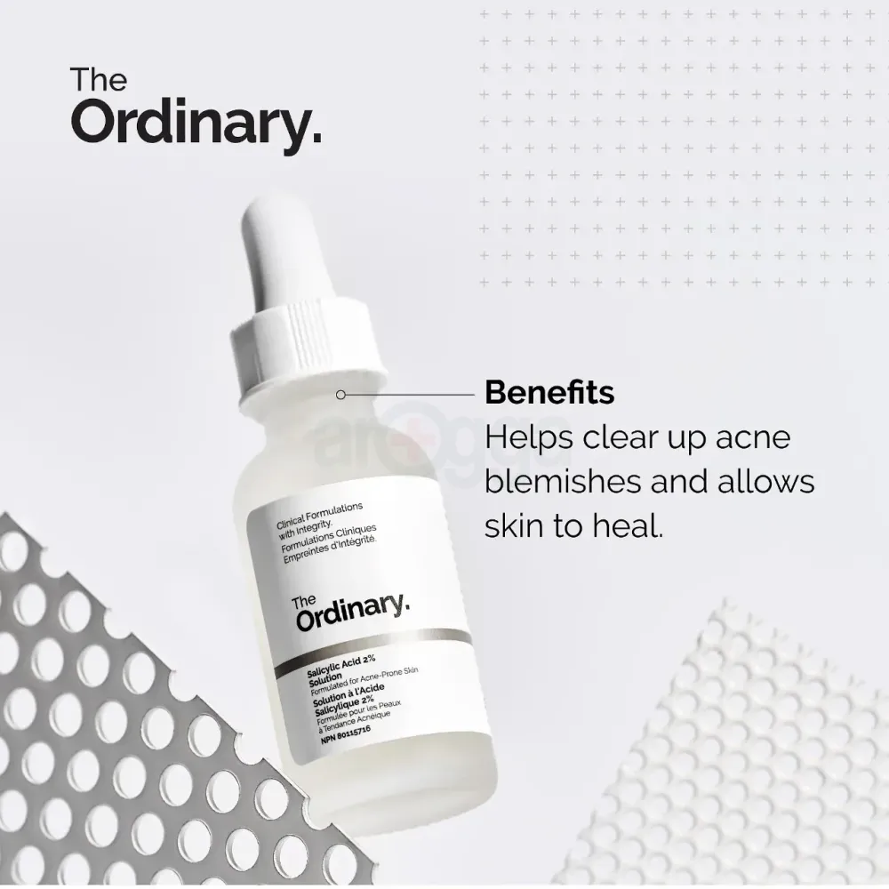 The Ordinary Salicylic Acid 2% Solution for Acne Prone Skin  